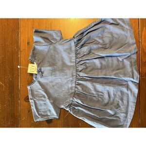 NWT Baby Gap Blue Knit Dress Size Medium 6-12 Months